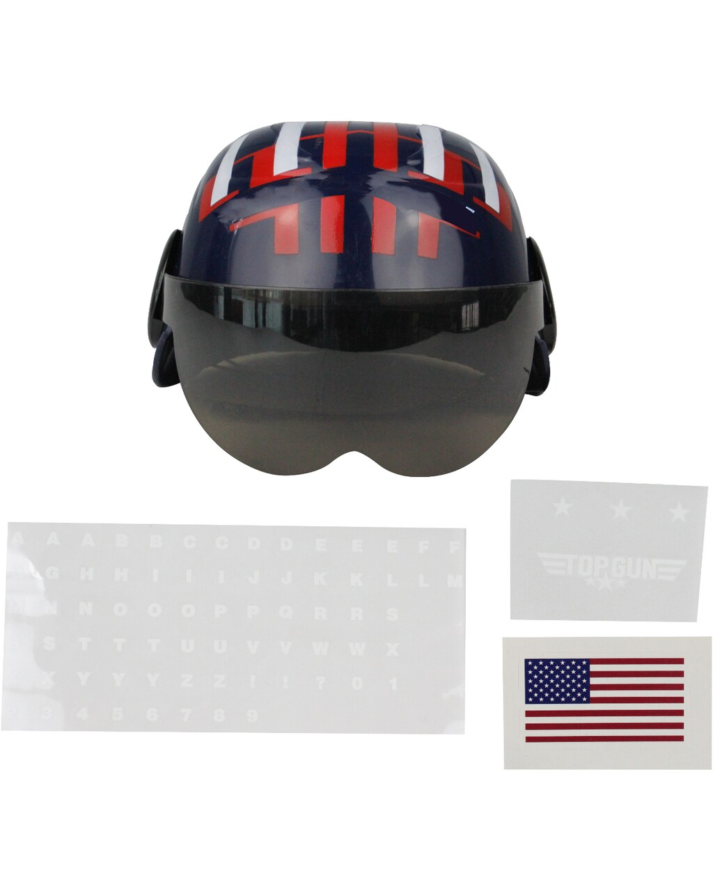 Child's Air Force Jet Fighter Pilot Dark Blue Helmet Costume Accessory